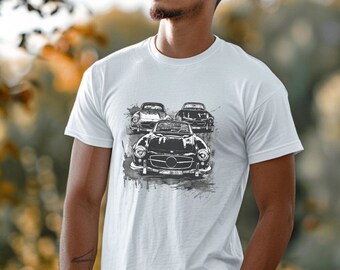 Classic car lover gift classic car fan SL unisex T-Shirt classic car shirt mechatronics engineer tshirt car enthusiast gift for Father's Day