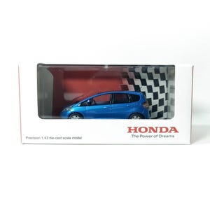 Seltener HONDA Fit Jazz Skyroof DieCast Model Car 1/43 -Dealer Edition