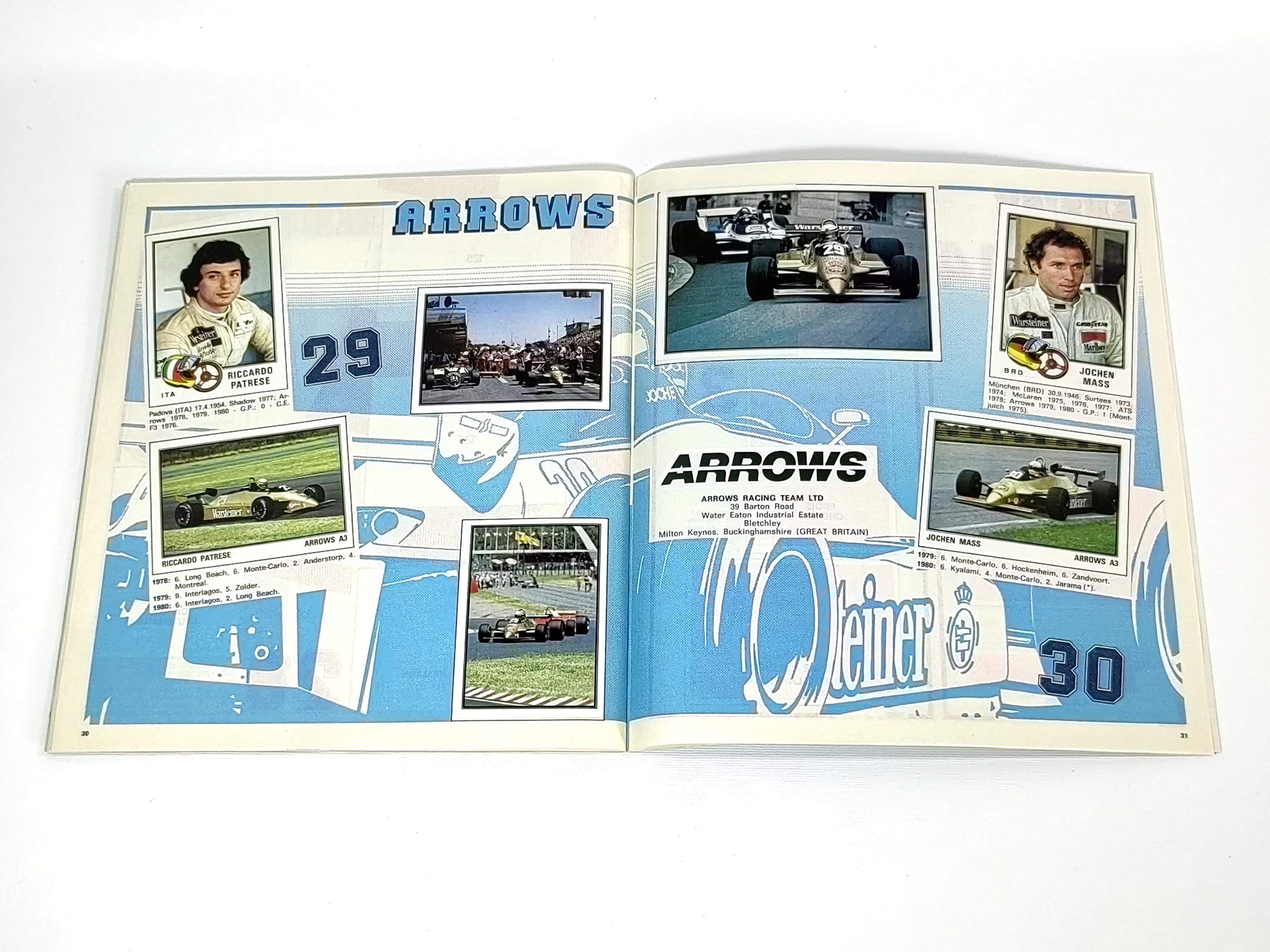 Nostalgic Gem: 1980 Panini F1 Grand Prix Full Set - Ready for Your