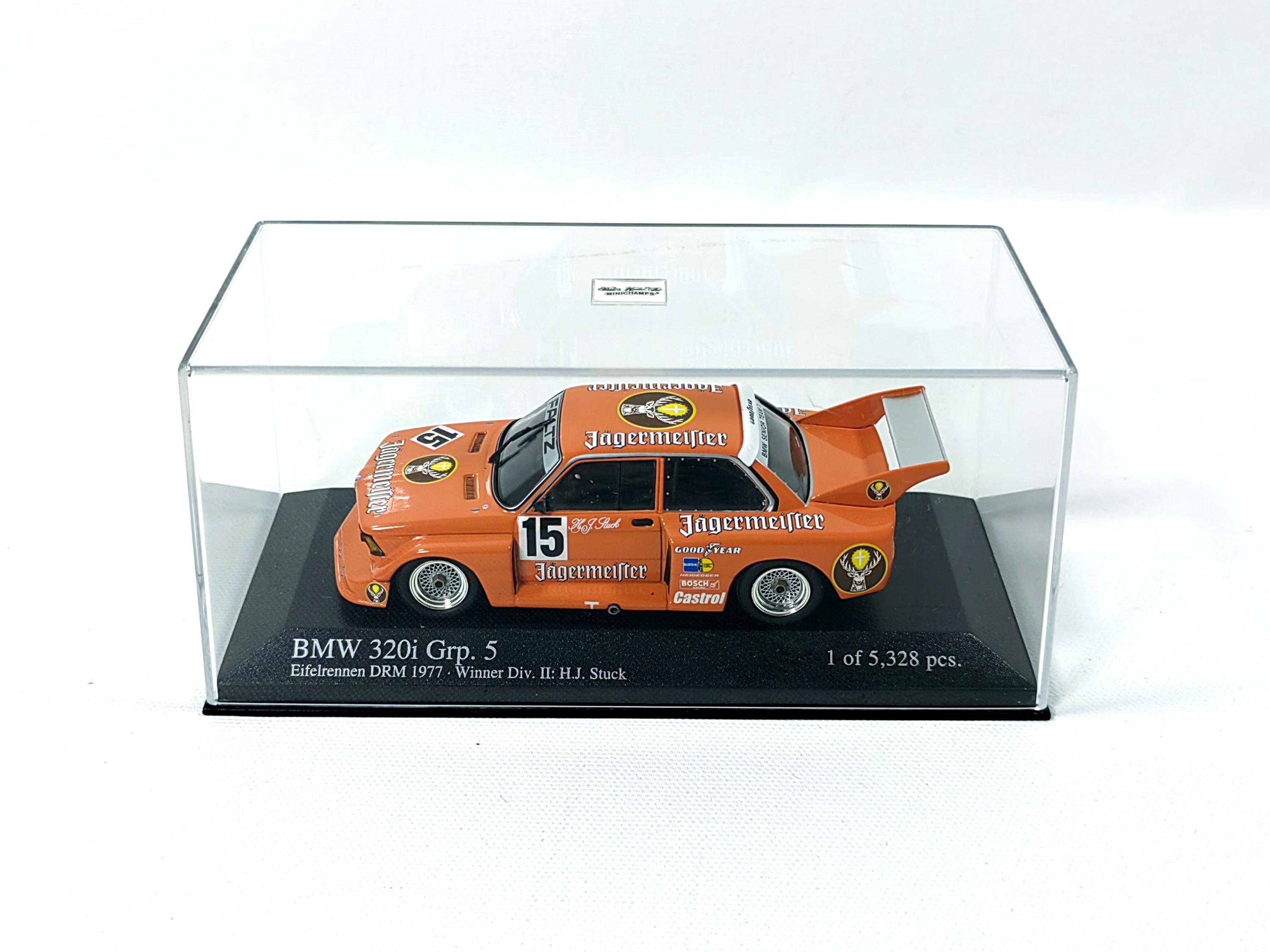 1:43 BMW 320i E21 Group 5 DRM 1977 No15 Hans Stuck Diecast