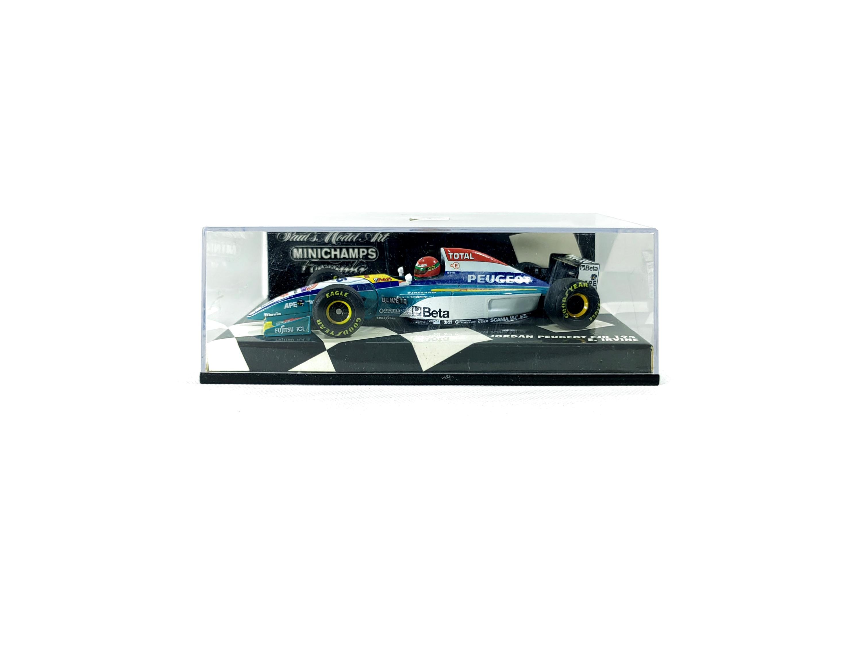 1:43 ジョーダン・プジョー EJR 195 1995 エディ・アーバイン No.15 F1