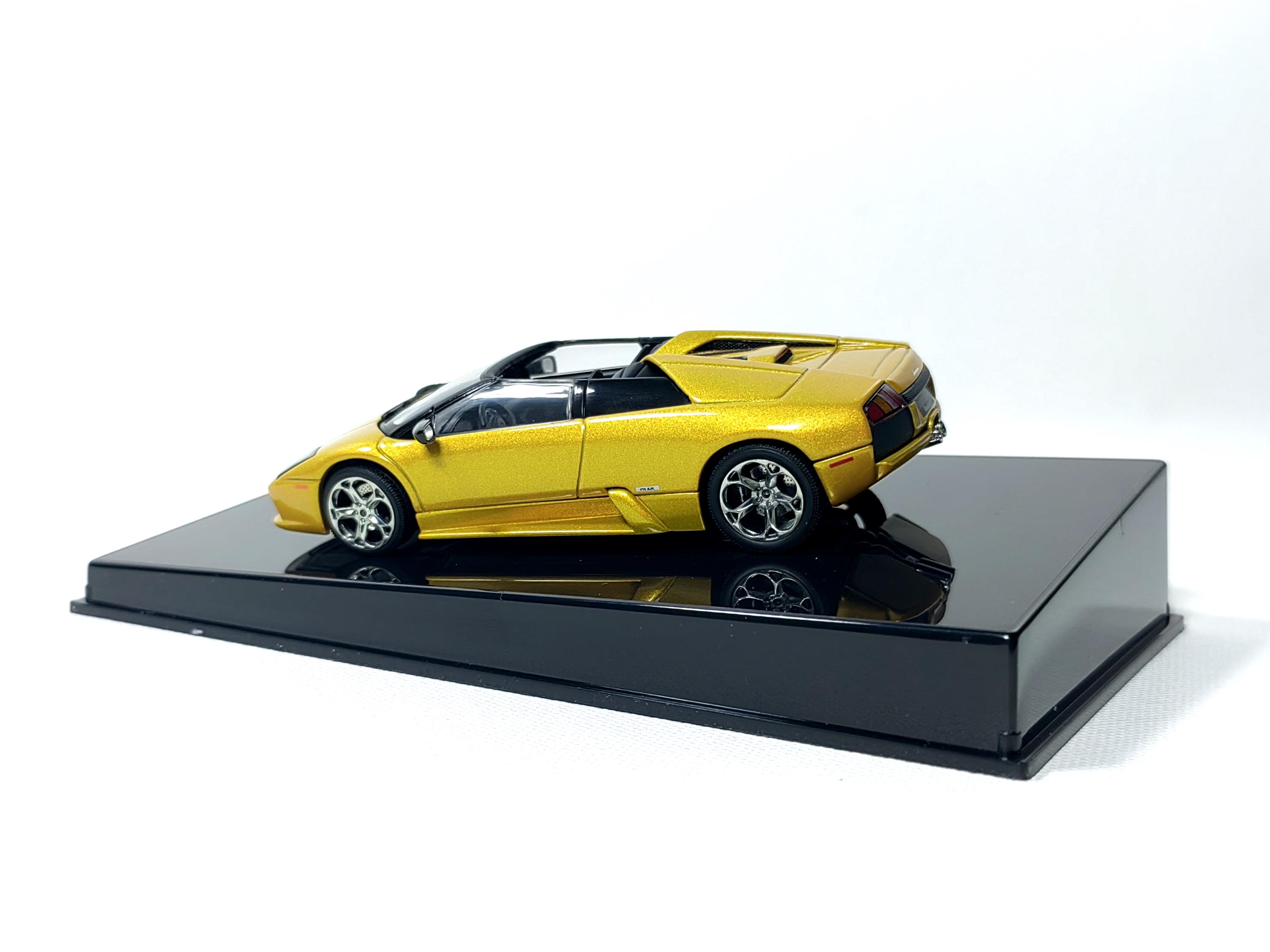 1:43 Lamborghini Murcielago Roadster Gold Metallic Diecast