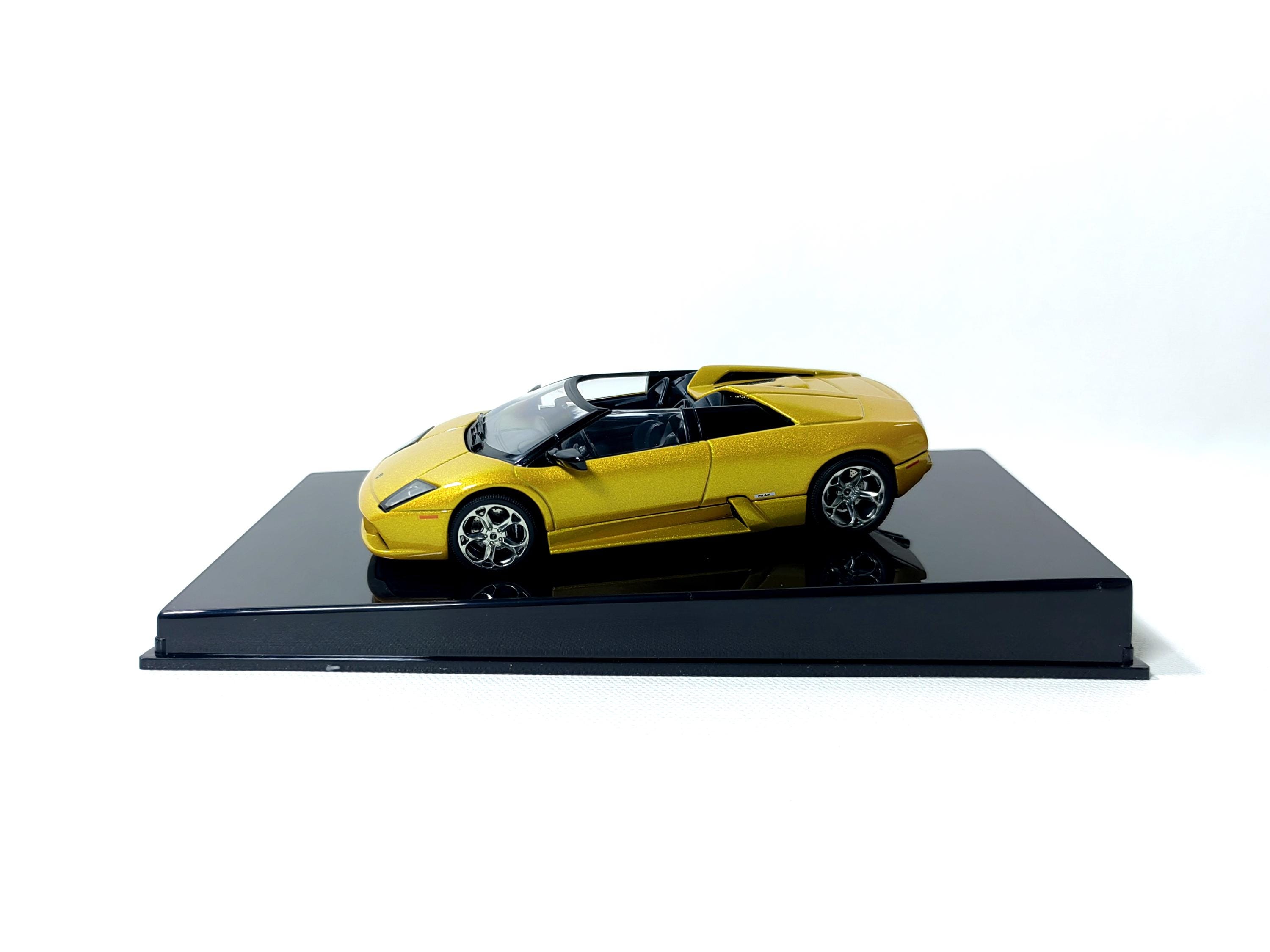 1:43 Lamborghini Murcielago Roadster Gold Metallic Diecast
