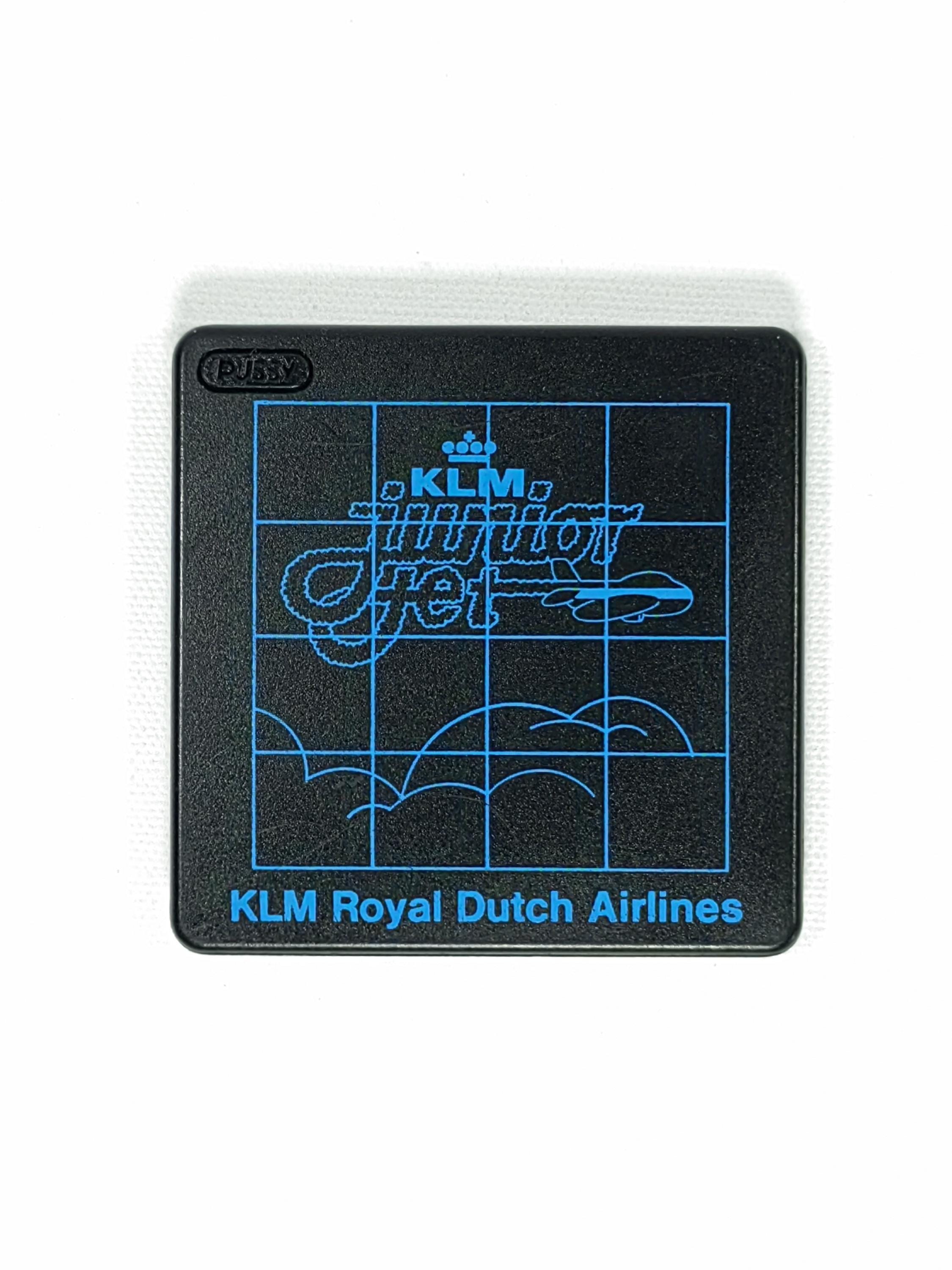 ヴィンテージKLMオランダ航空ミニパズル：ジュニアジェットの記念品