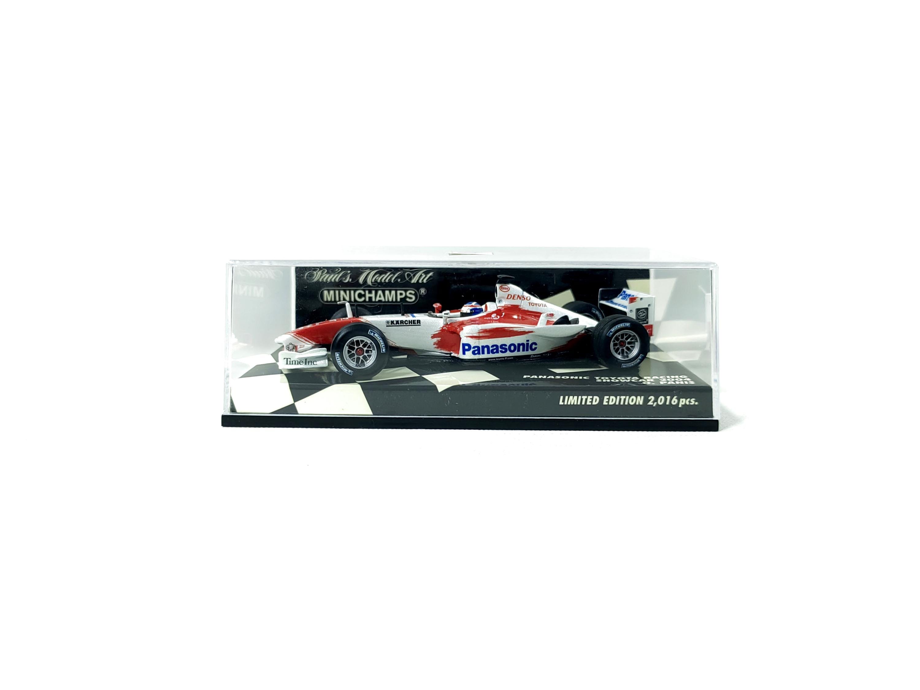 MINICHAMPS F1 1/43 Panasonic Toyota Racing Showcar O.Panis - 400 040087