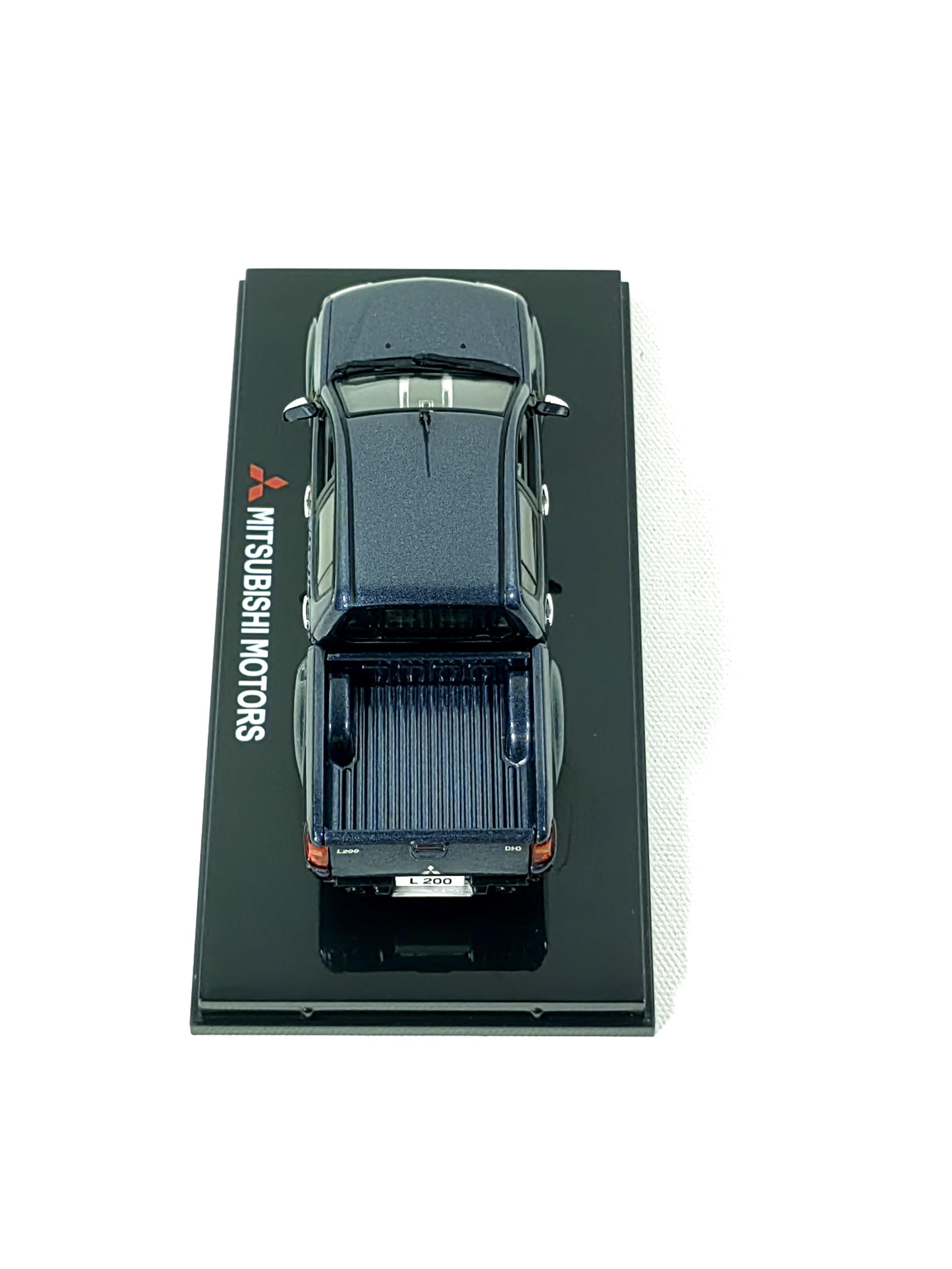 1:43 Mitsubishi L200 Pickup Dark Grey Mica A67 Diecast, Vitesse