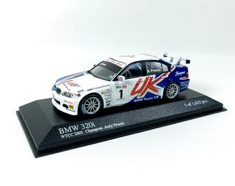 Bmw M3 E46 Gtr Street Version 1:43 Minichamps Black - Etsy