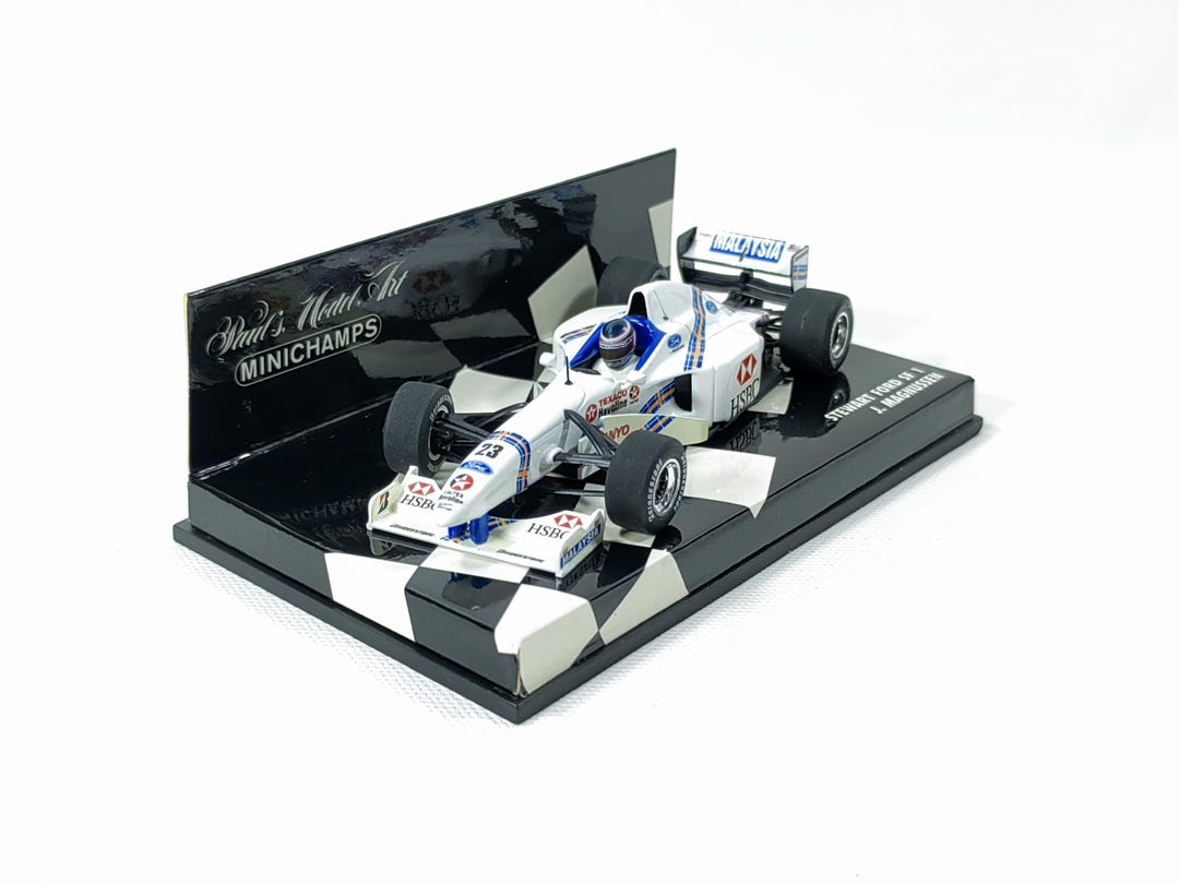 1:43 Stewart Ford SF1 1997 Jan Magnussen No23 F1 Minichamps