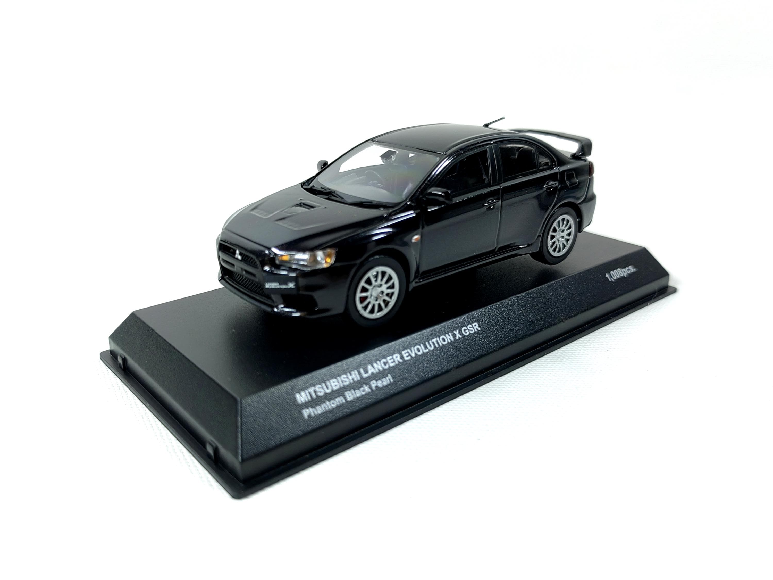 Mitsubishi Lancer Evolution X GSR Phantom Black 1:43 Kyosho
