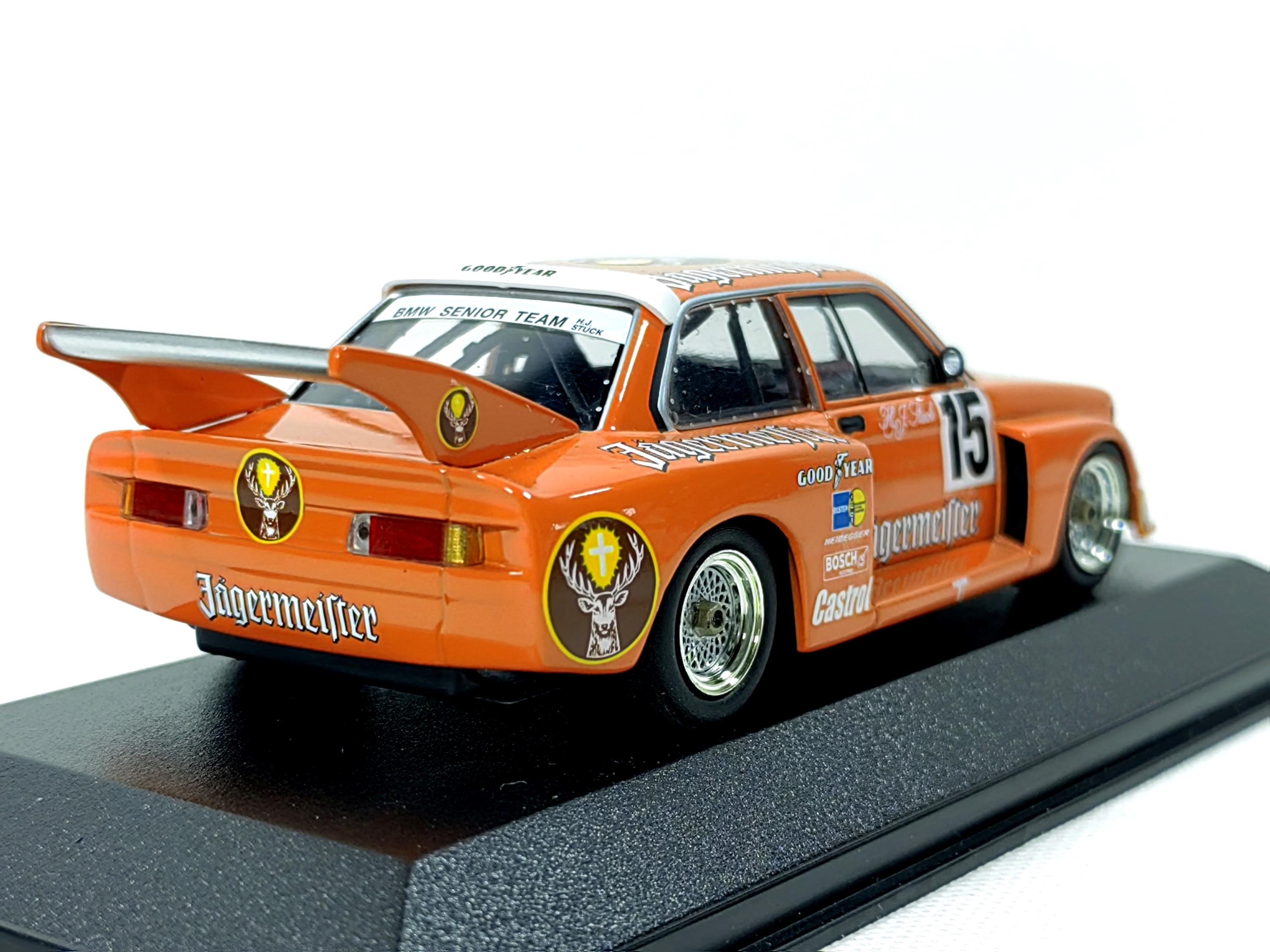 1:43 BMW 320i E21 Group 5 DRM 1977 No15 Hans Stuck Diecast