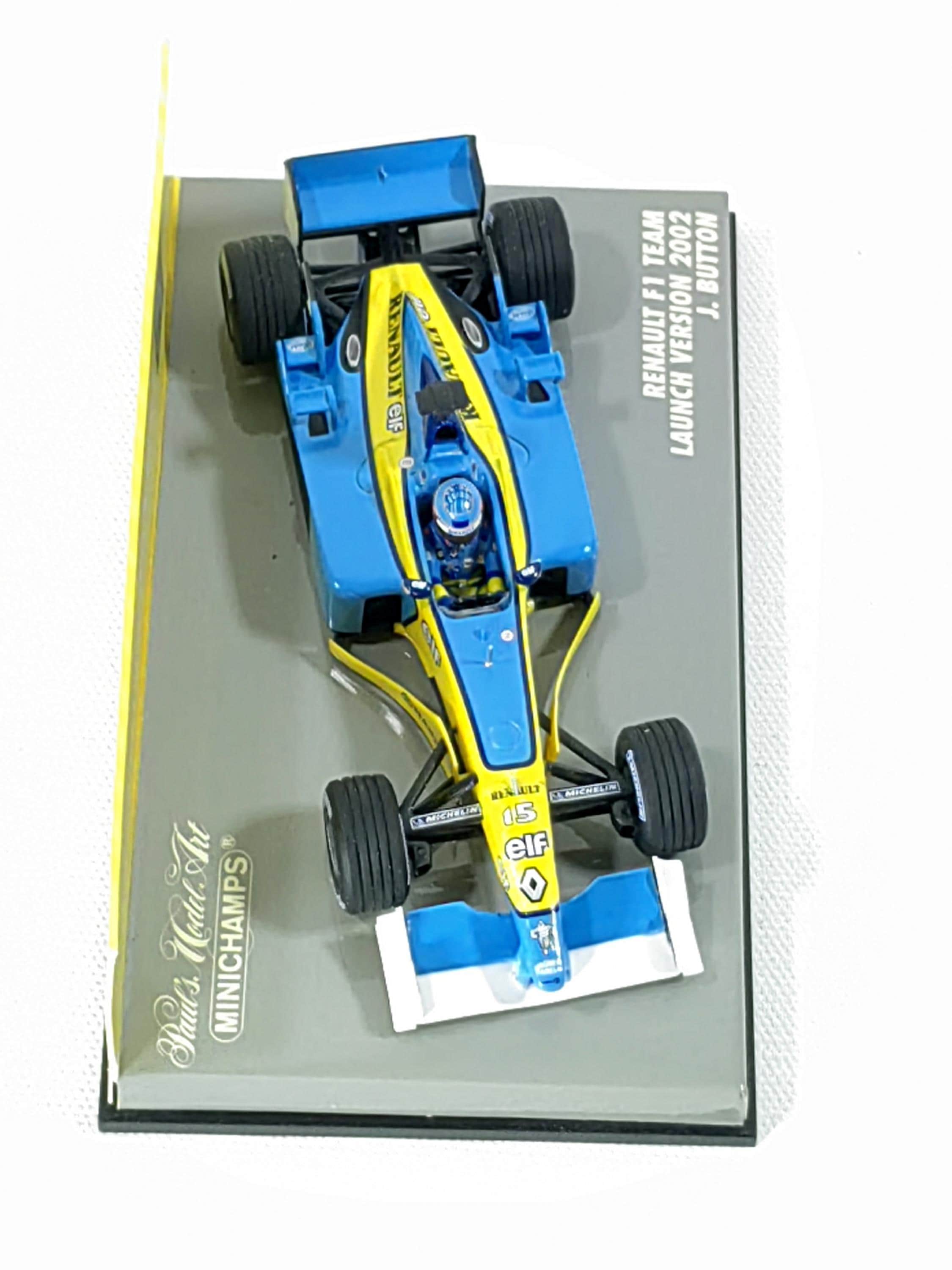 Rare :43 Renault F1 Team Launch Version 2002 Jenson Button No15