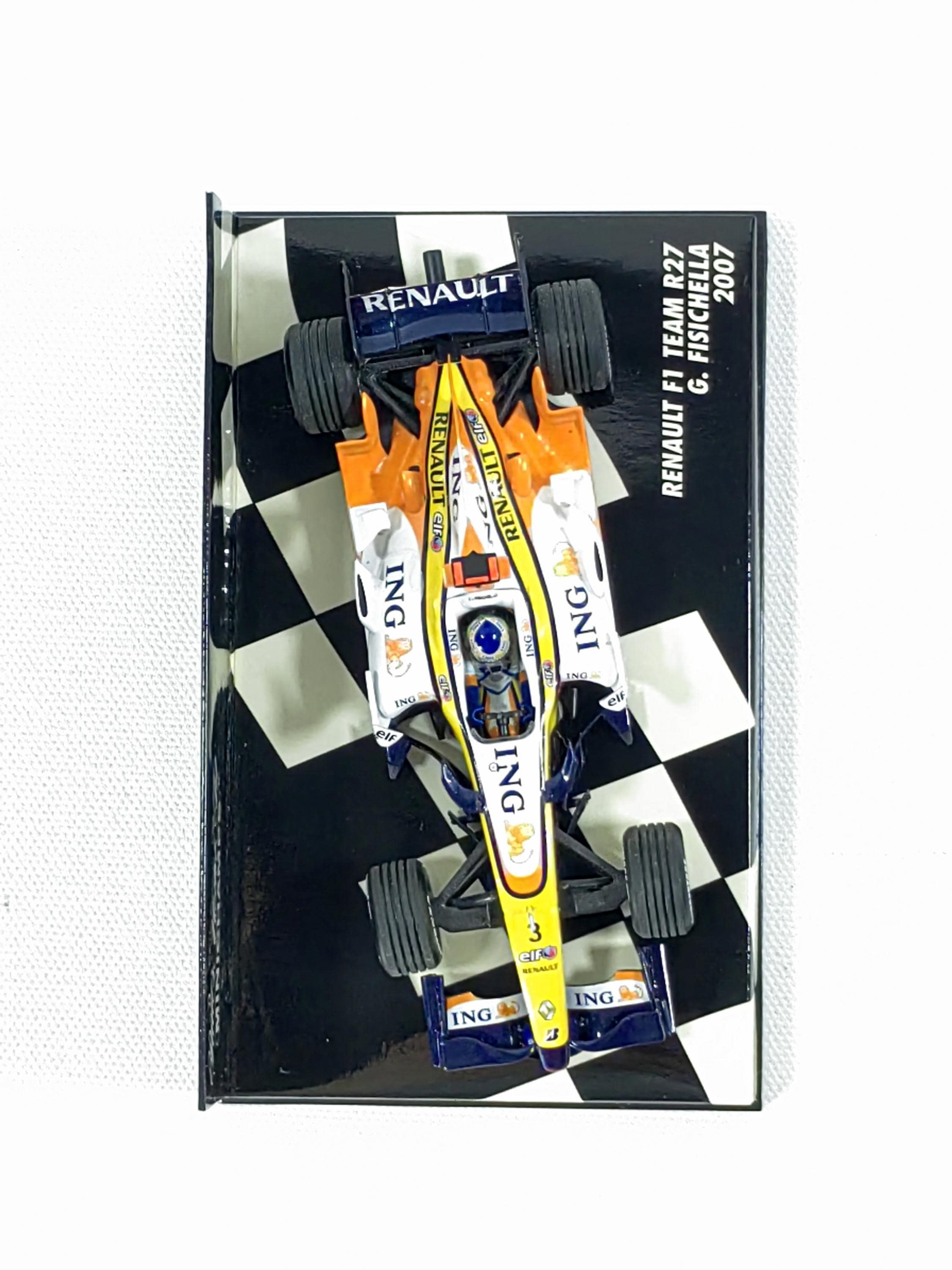 Renault F1 Team R27 #3 G.FISICHELLA 2007 1:43 MINICHAMPS #400