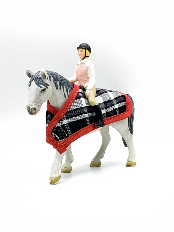 Schleich Lippizaner Horse Figurine Set: Rider Horse Cover #13603