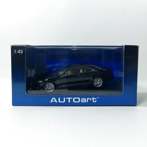Mercedes-Benz CL63 AMG (C216) AUTOart 1:43 Black #56247 Miniature car collector&#39;s item