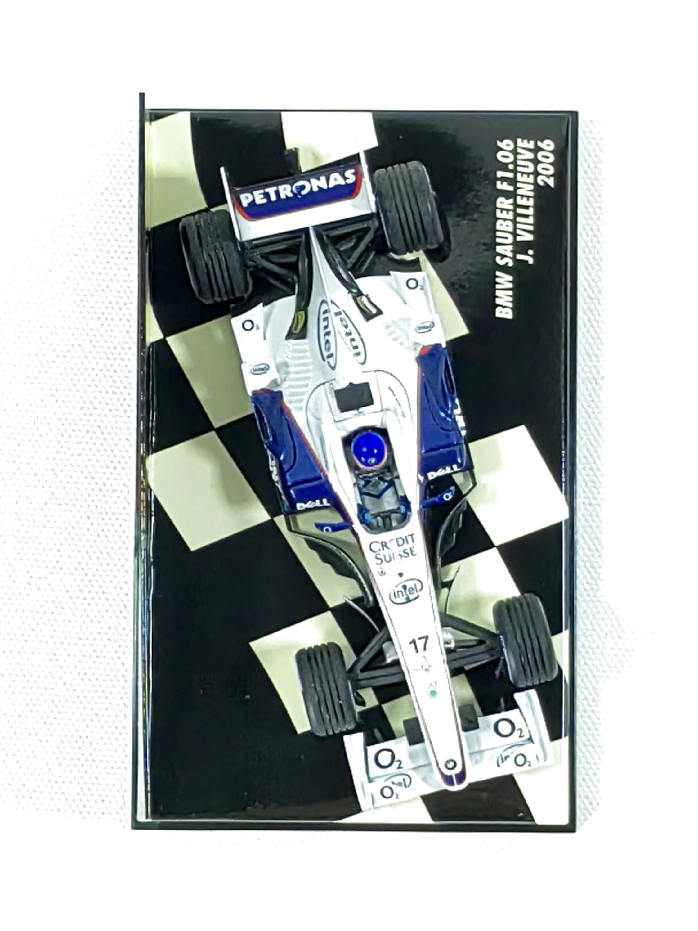 BMW Sauber F1.06 #17 J VILLENEUVE 2006 1:43 Minichamps #400 060017