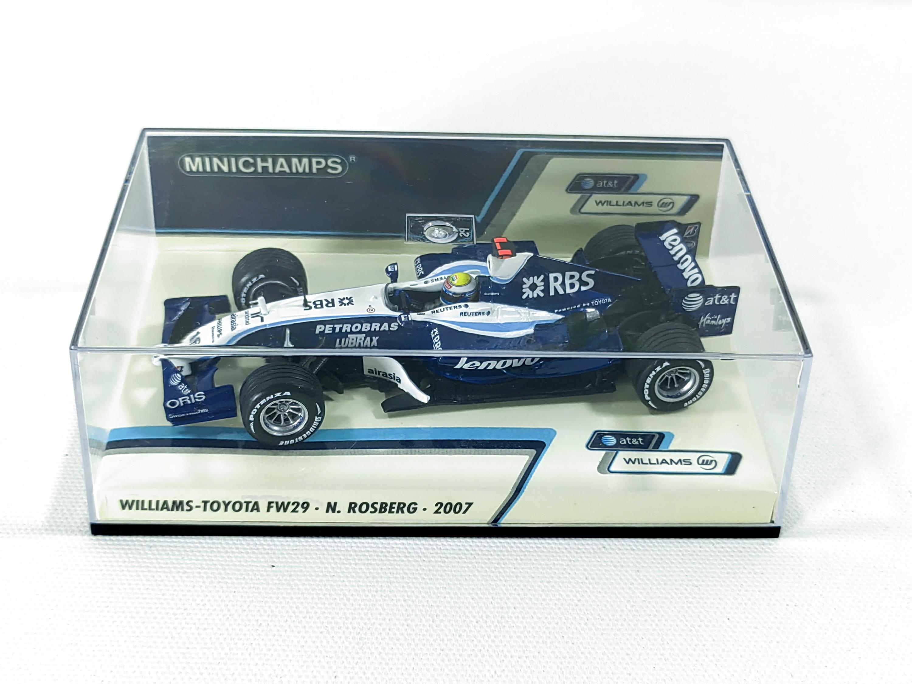 【現在希少】hotwheels 1/18 ウィリアムズ ニコロズベルグ FW29 現在希少】hotwheels 1/18 ウィリアムズ ニコロズベルグ FW29