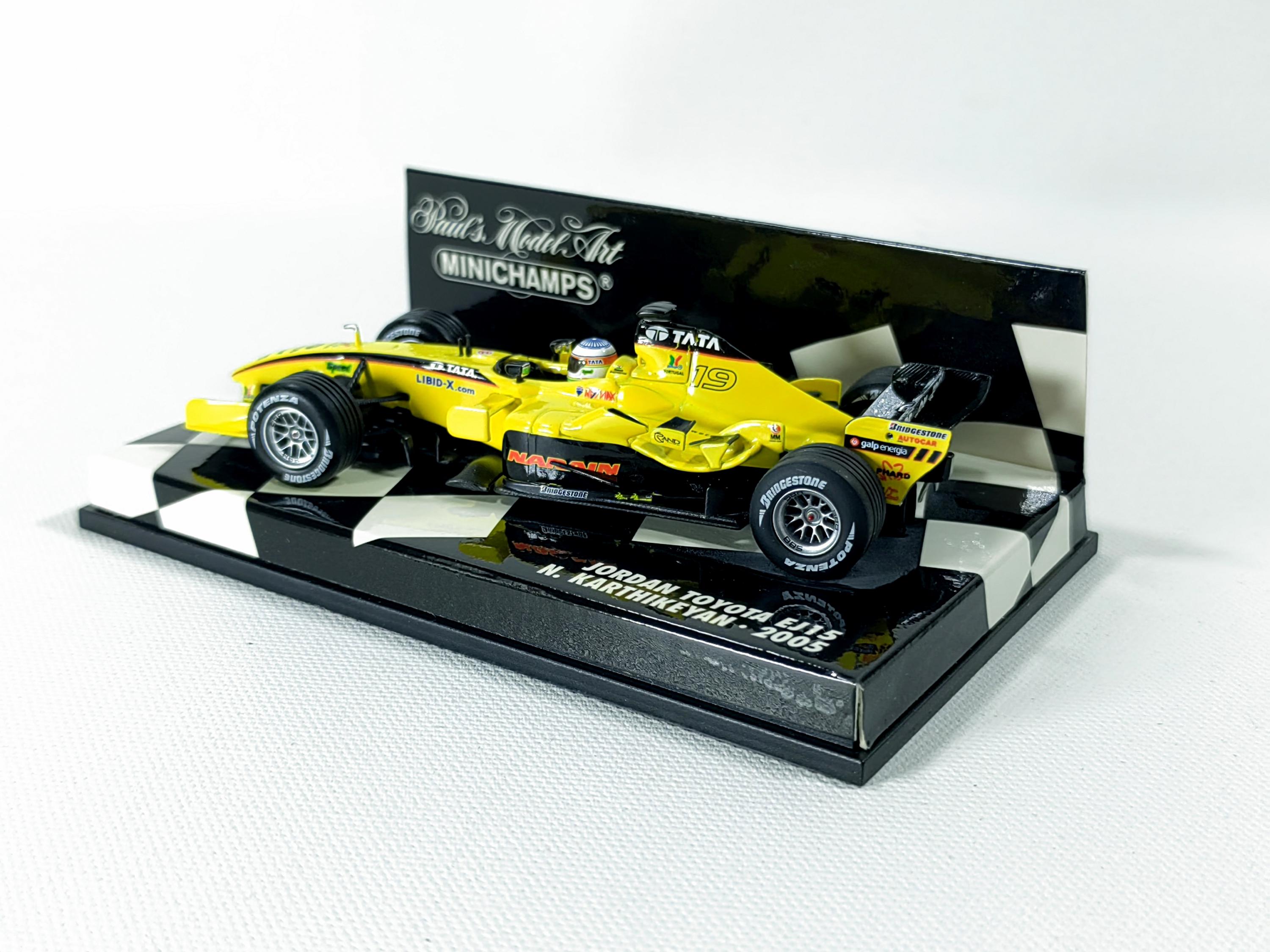 Jordan Toyota EJ15 #19 N.karthieyan 2005 1:43 Minichamps #400