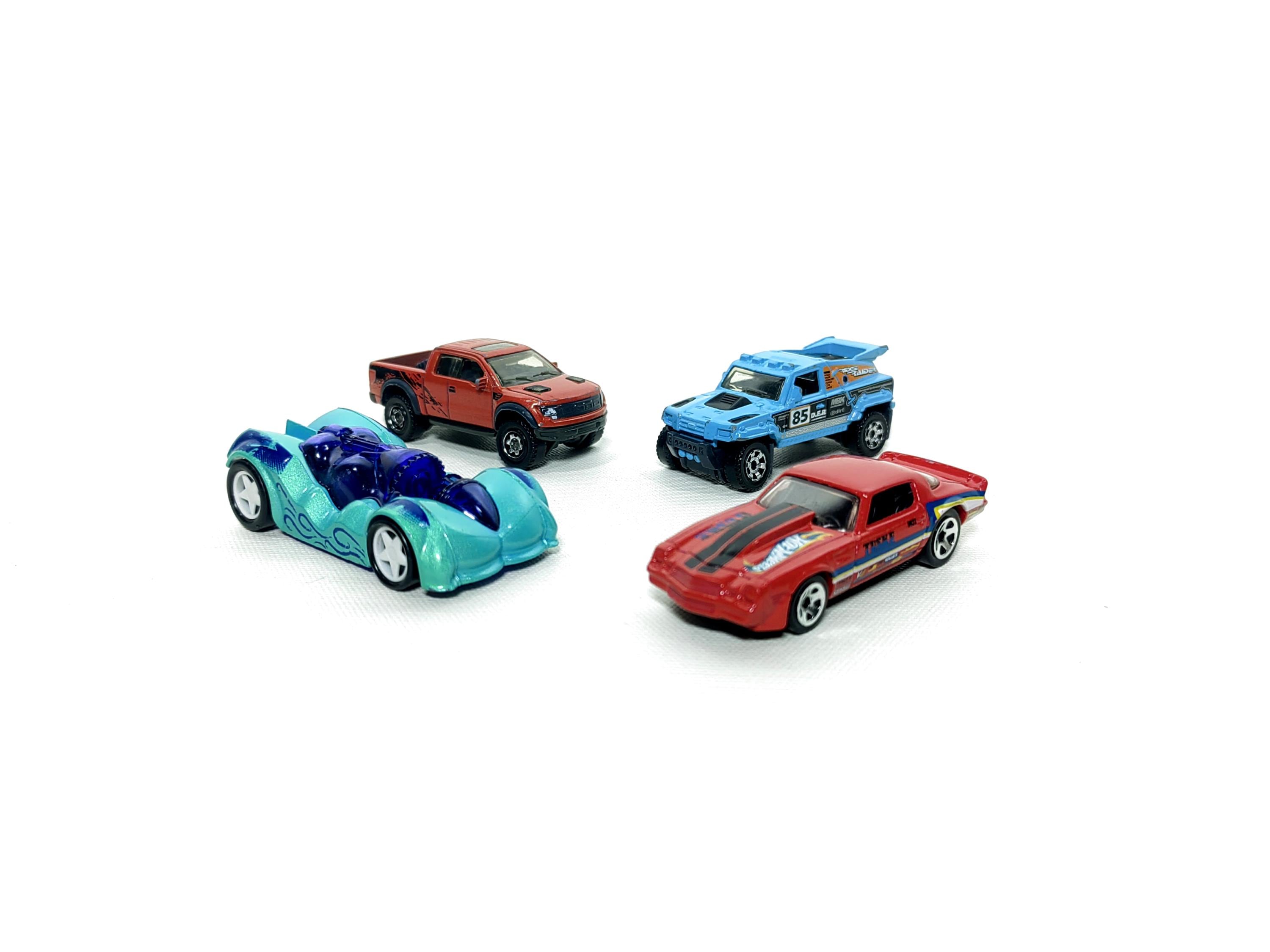 Set 4 USED Matchbox-majorette-hot Wheels Diecast Model Cars - Etsy