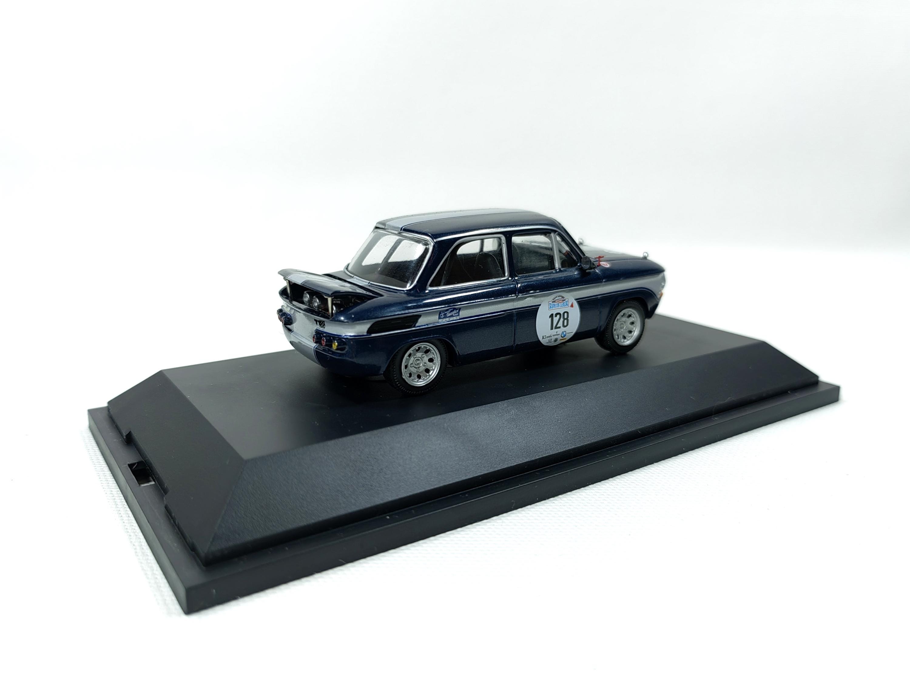 1:43 NSU 1000 TTS Rennversion No128 Racing Diecast, Schuco Limited
