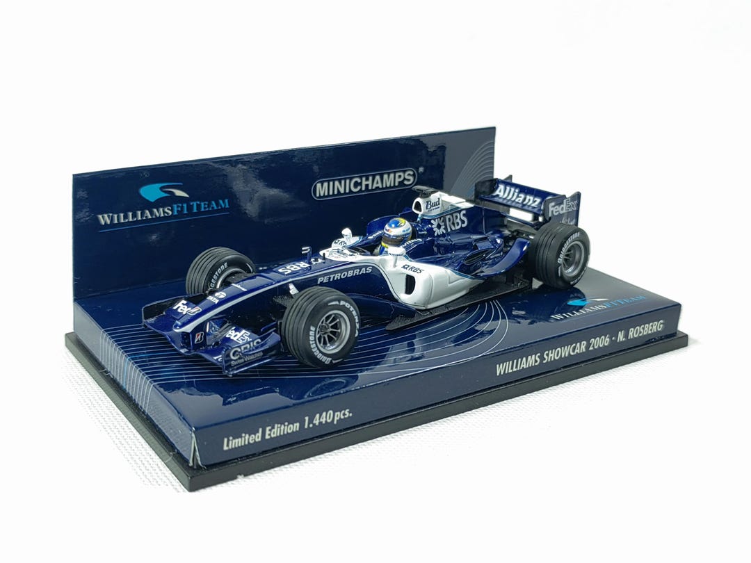 1/43 ミニチャンプス メルセデスAMGペトロナス W08 V.ロッシ F1 model