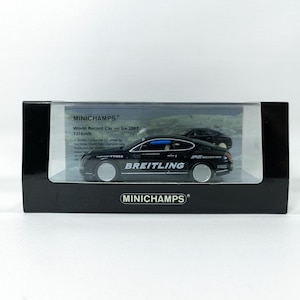 BENTLEY Continental GT World Record Car on Ice 1:43 Minichamps #436 139026 Limited Edition 2016pcs Miniature car collector&#39;s item