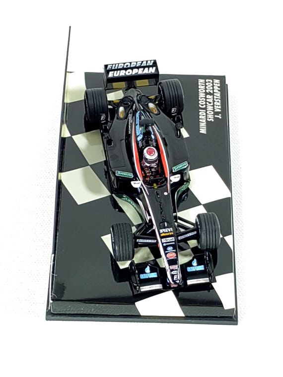 Extremely Rare 1:43 Minardi Cosworth Showcar 2003 Jos Verstappen