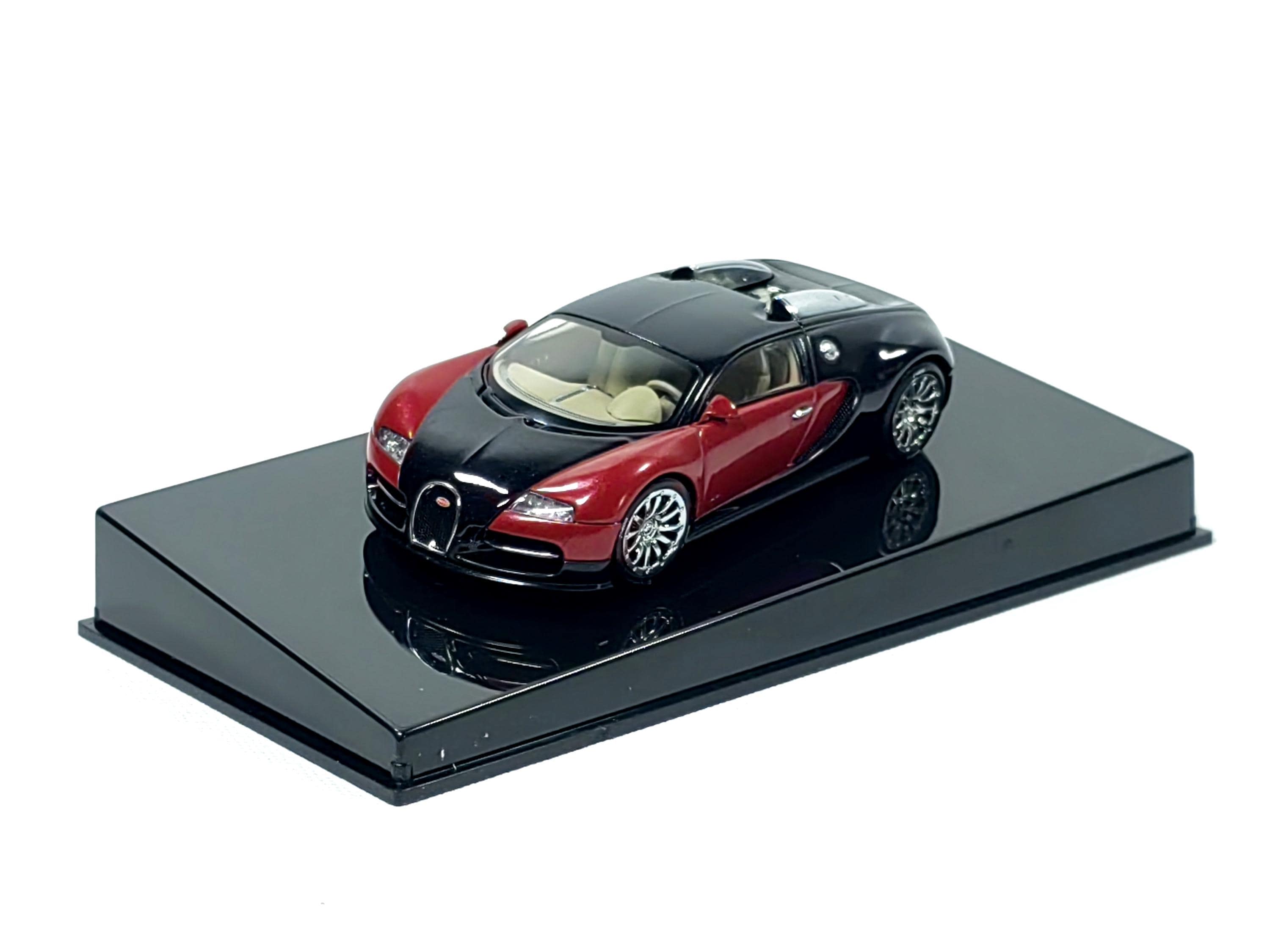 Rare 1:43 Bugatti Veyron EB 16.4 Black Red Diecast, Autoart