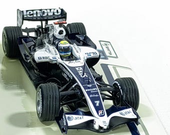 1:43 AT&T Williams Toyota Showcar 2008 Nico Rosberg No7 F1