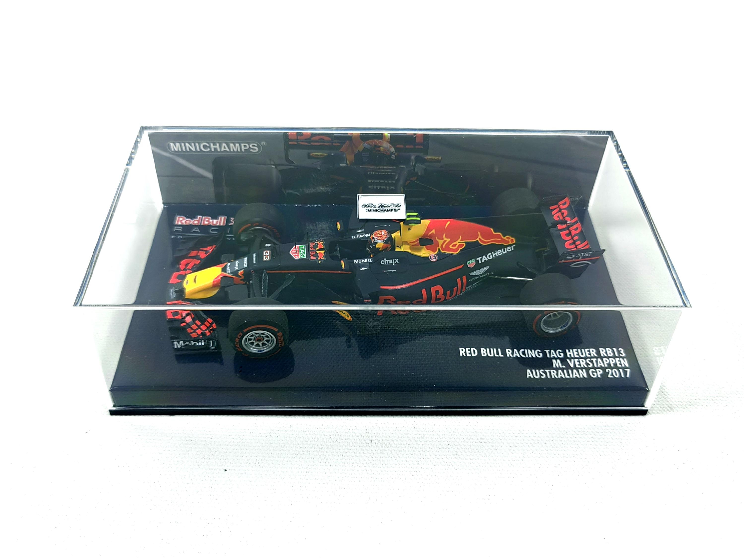 1:43 Red Bull Racing TAG Heuer RB13 Max Verstappen No33 Australian