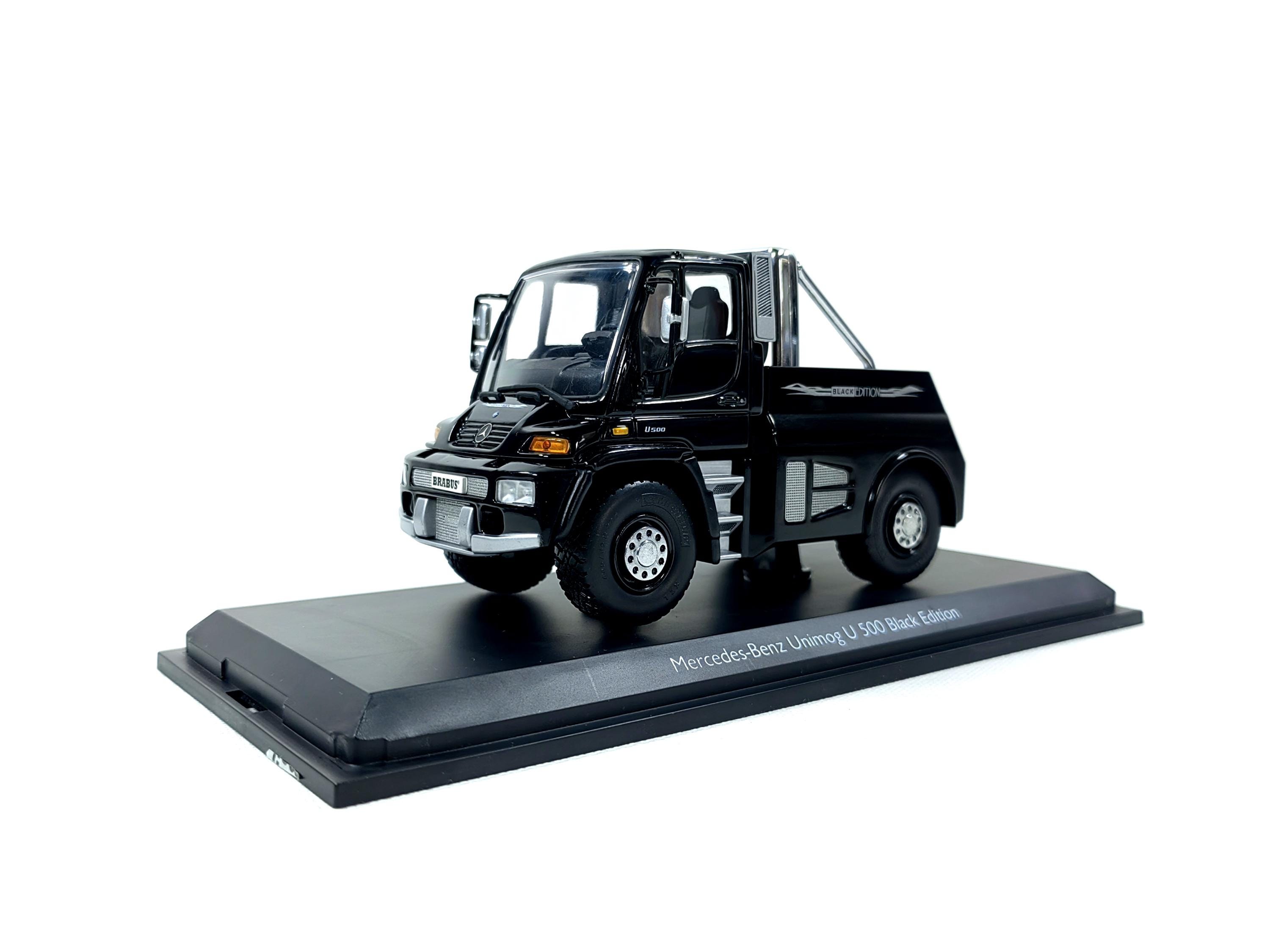 ウニモグ 1/43 1:43 メルセデス・ベンツ ウニモグ U500 ブラバス ブラック