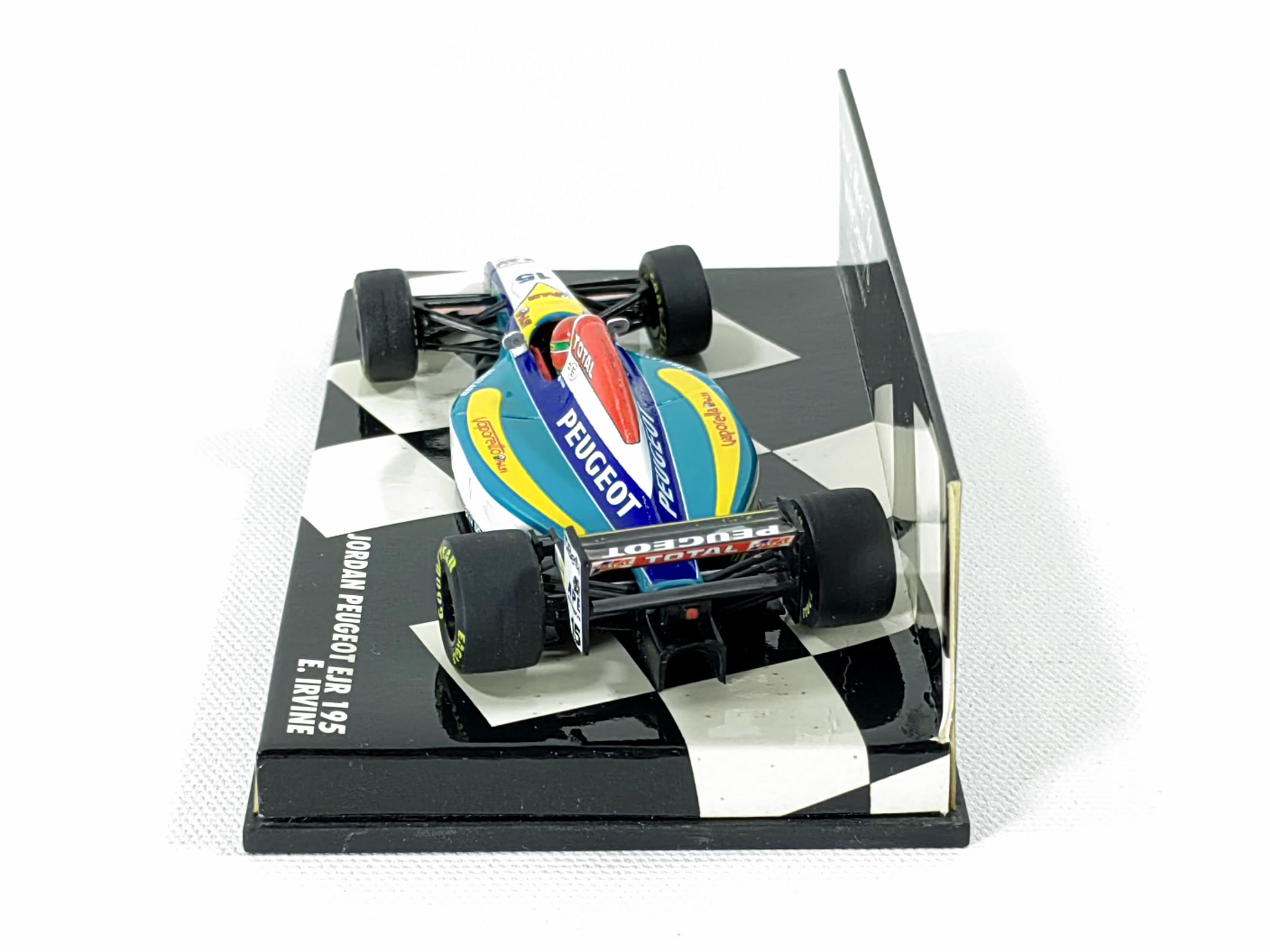 【幻の開幕初期カラー】F1 ジョーダン プジョー 195 E.アーバイン　ピンズ 美術品・アンティーク・コレクション 【幻の開幕初期カラー】F1