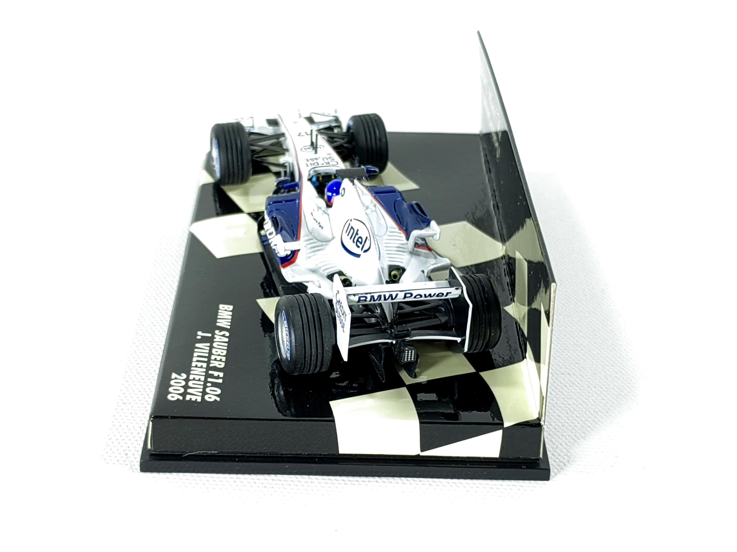 BMW Sauber F1.06 #17 J VILLENEUVE 2006 1:43 Minichamps #400 060017