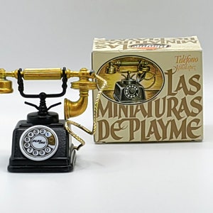Vintage Minature Playme Pencil Sharpener Made in Spain, Desk Phone #959