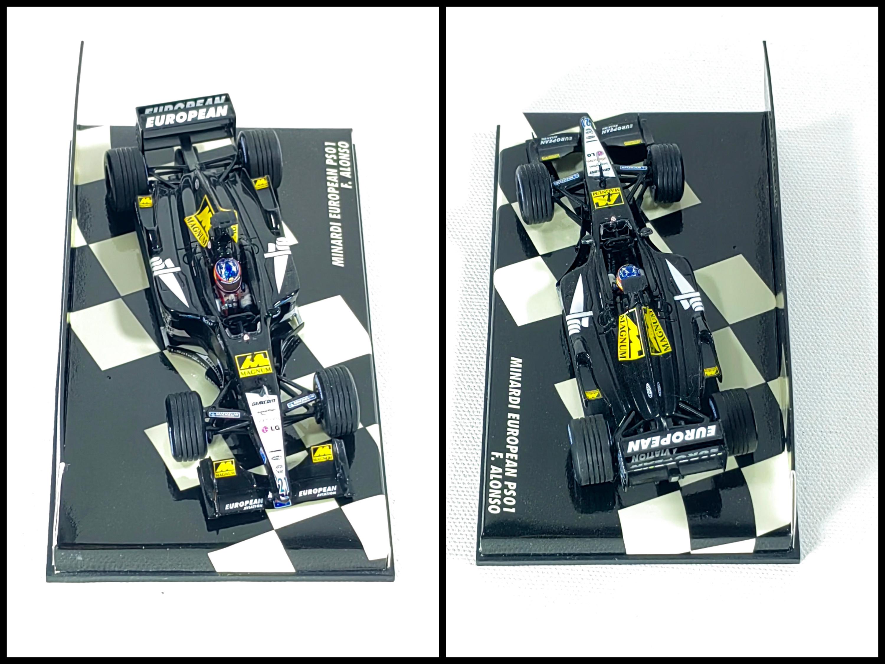 Minardi F1 PS01 – #21 Fernando Alonso – 2001 Australian GP / F1 Début