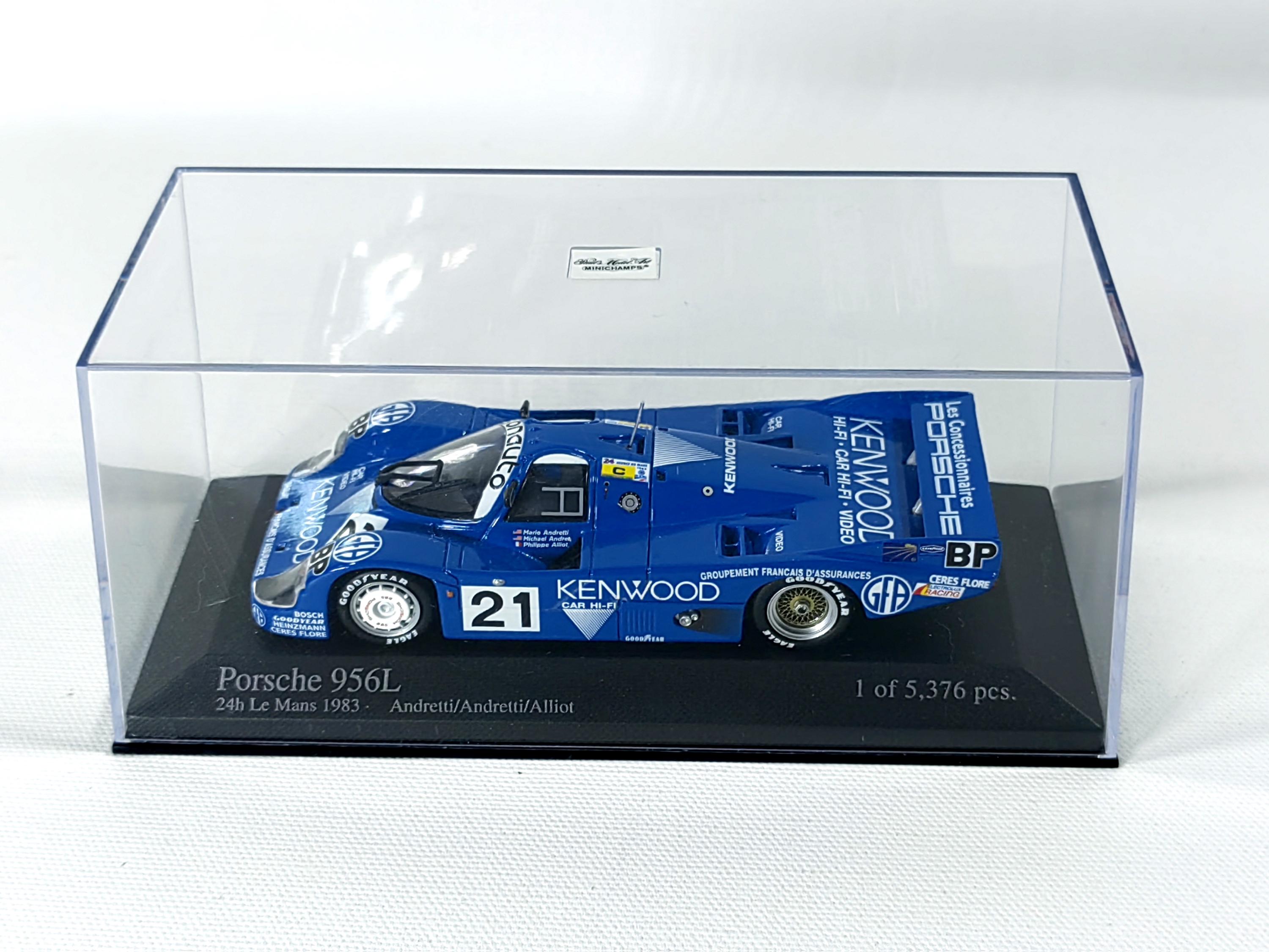 Minichamps 1:43 Porsche 956L Le Mans 1983 Andretti 430836521