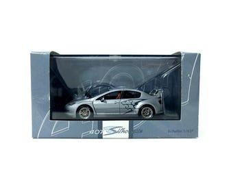 1:43 Peugeot 407 Silhouette Concept Geneva 2004 Silver Diecast