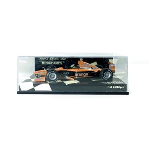 Minichamps 1/43 Minardi Cosworth PS04B – Zsolt Baumgartner N°21, édition 2004 Rare