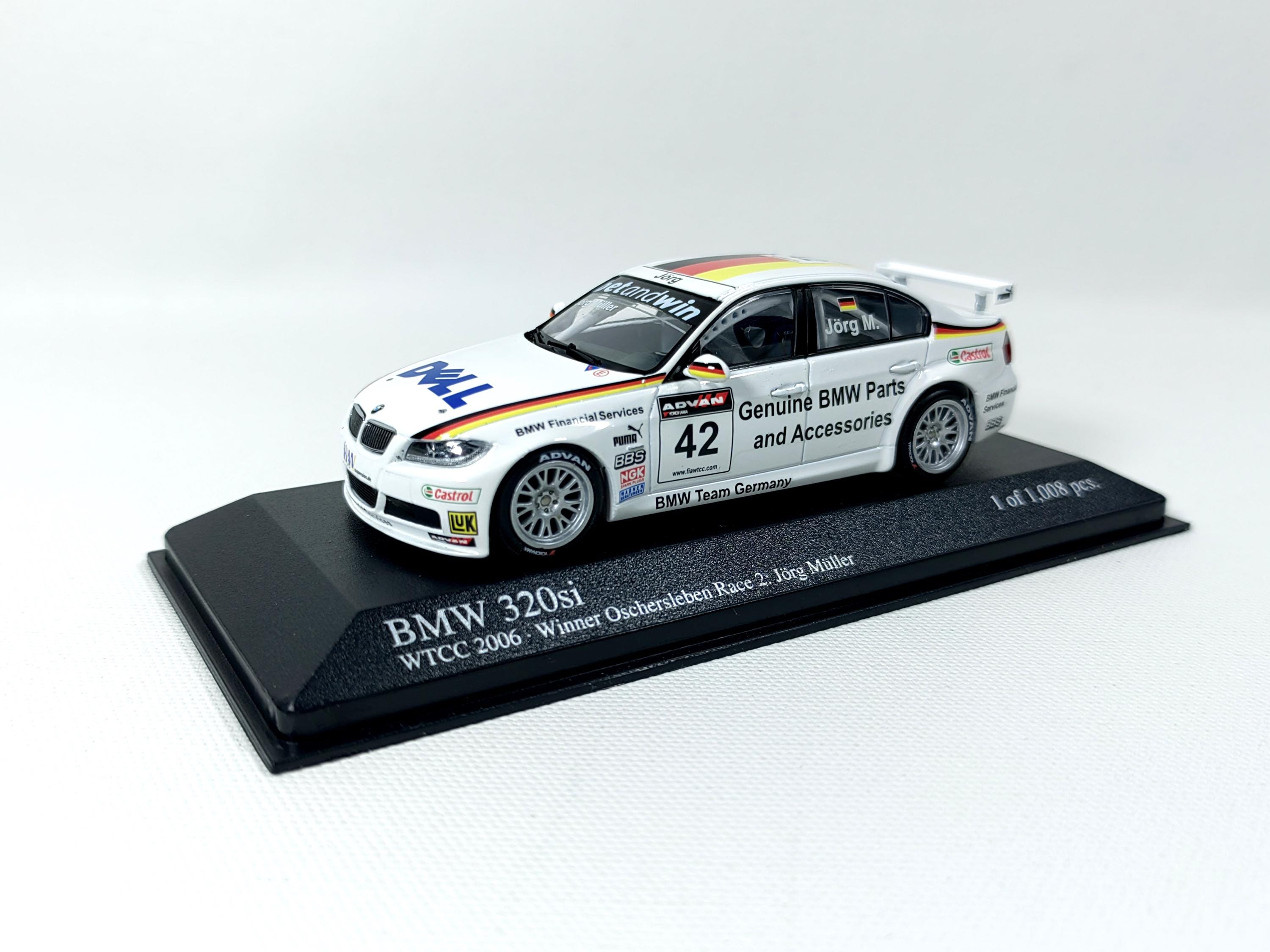 BMW 0 WTCC 1:43 320si 1⁄43 Winner Minichamps Race ミニチャンプス 