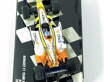 Renault F1 R28 #5 F.Alonso 2008, modelo raro a escala 1:43 de