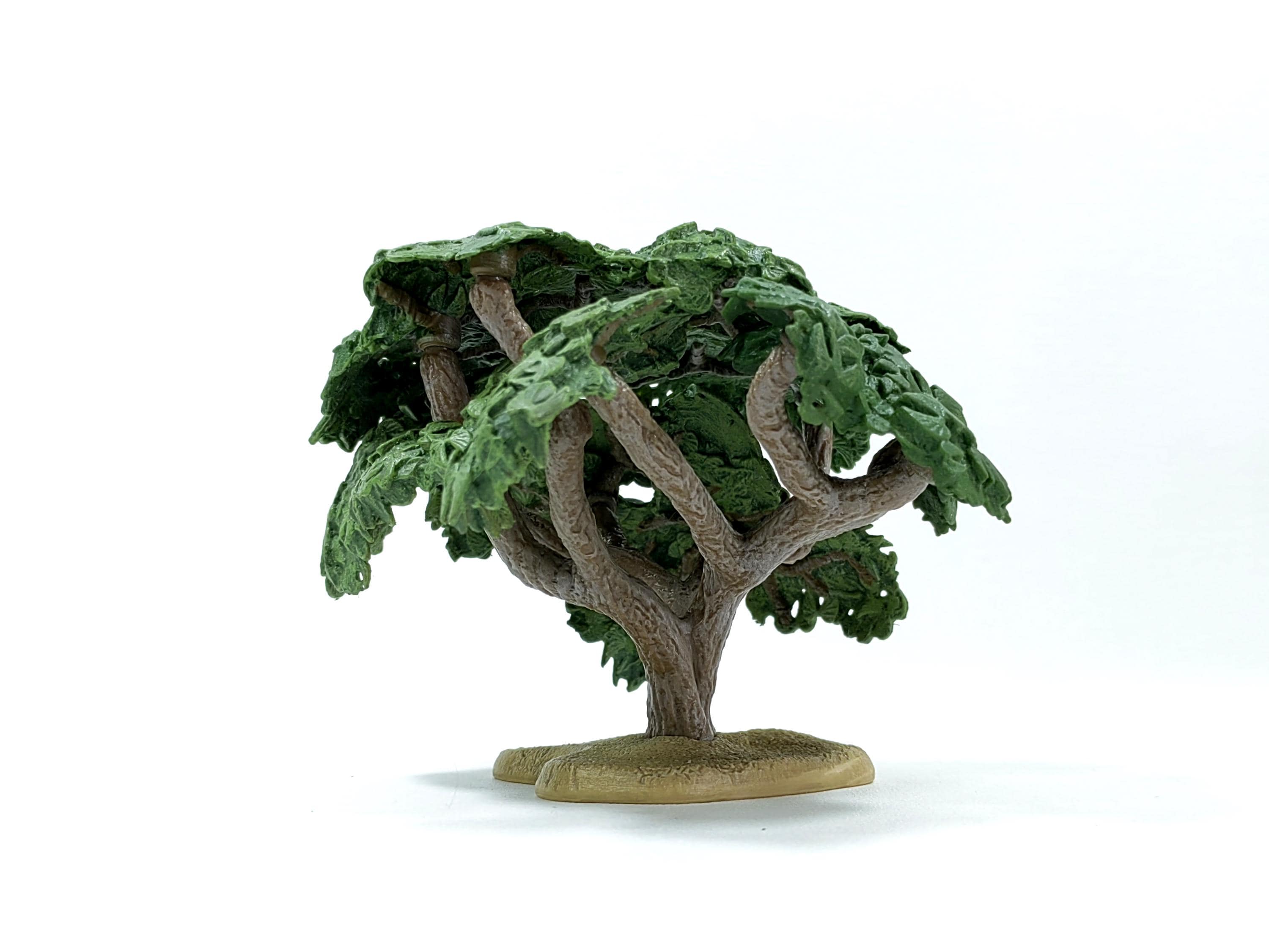 Vintage Schleich Mopane Tree 30656 in Box Rare Retired Wild Life