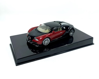 Autoart 1/12 Bugatti EB 16.4 Veyron Production Car Black/red