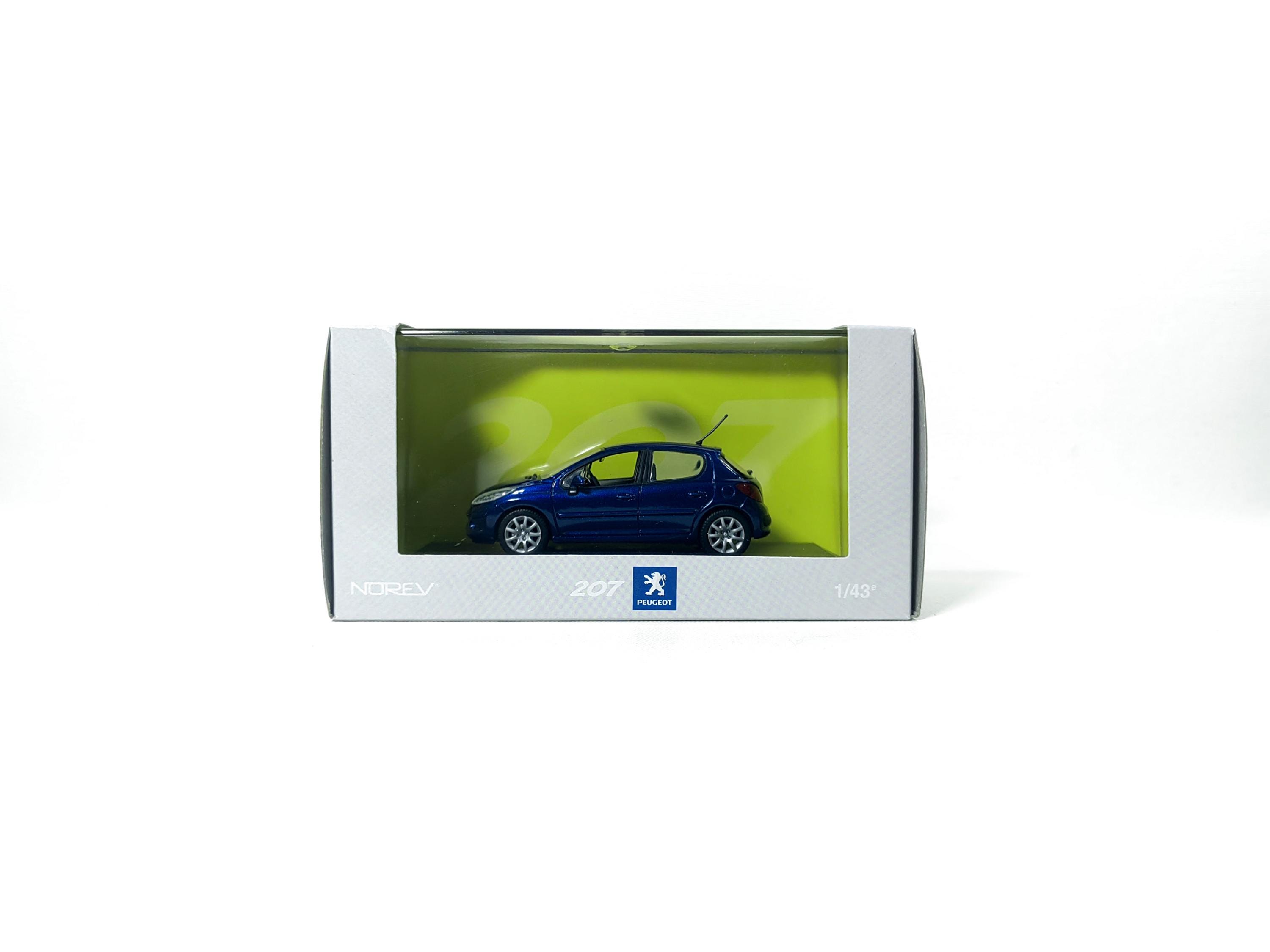 Extremely Rare Peugeot 207 5p Doors 1:43 Norev #472750 - Etsy