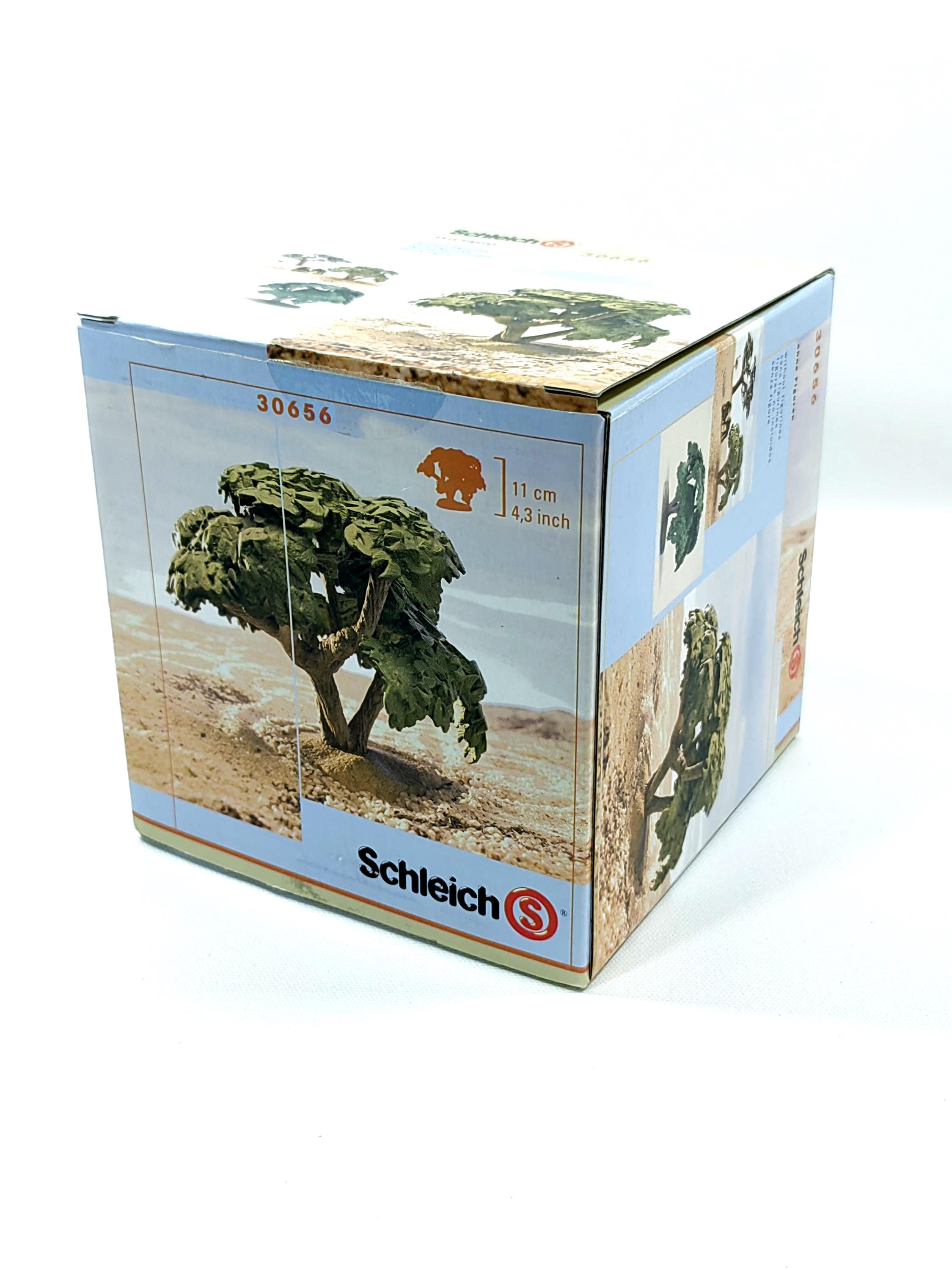 Vintage Schleich Mopane Tree 30656 in Box Rare Retired Wild Life