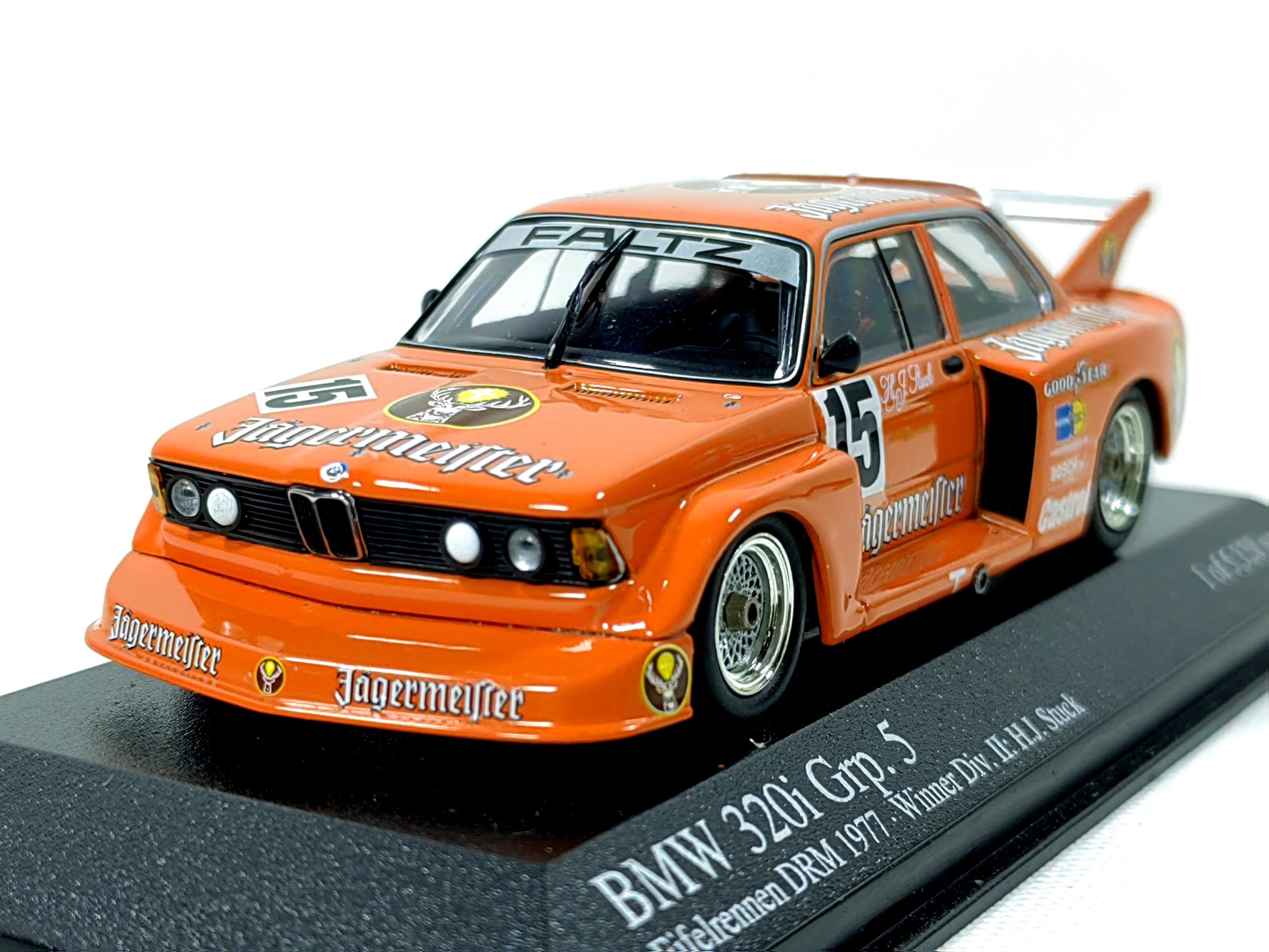 1:43 BMW 320i E21 Group 5 DRM 1977 No15 Hans Stuck Diecast