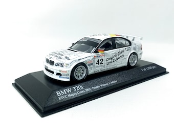 Bmw M3 E46 Gtr Street Version 1:43 Minichamps Black - Etsy
