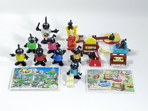 KINDER Surprise Set - Funny Music Notes + Instruments - Etsy