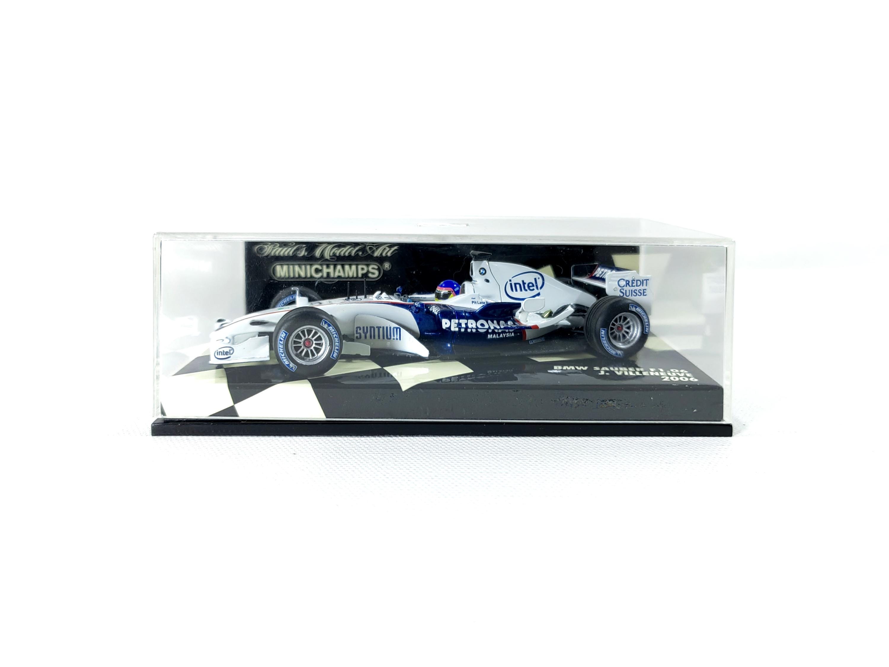 ミニチャンプス BMW SAUBER クビサ 2008 1/43 1/43 BMW -Sauber F1.08