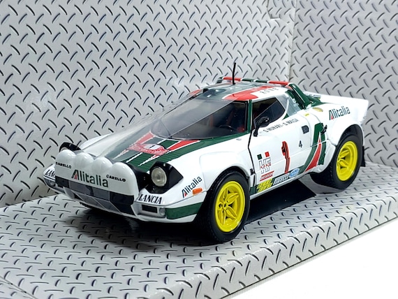 1:18 Lancia Stratos 1977 Rally Car Alitalia Livery, Solido No1