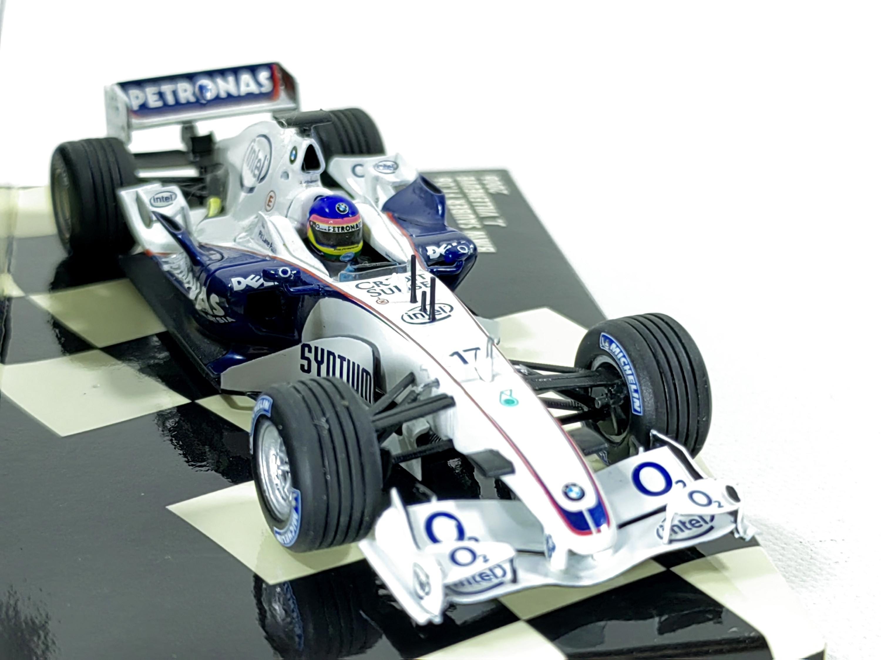 BMW Sauber F1.06 #17 J VILLENEUVE 2006 1:43 Minichamps #400 060017