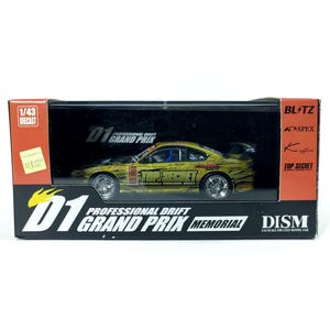 Nissan Silvia S15 Diecast Car: D-1 Grand Prix, 2004 Top Secret